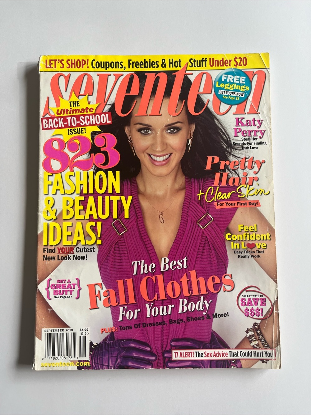 Seventeen Magazine September 2010 - Katy Perry Cover
